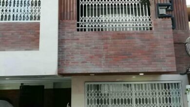 درب آکاردئونی استان لرستان با طراحی فلزی ورودی ساختمان