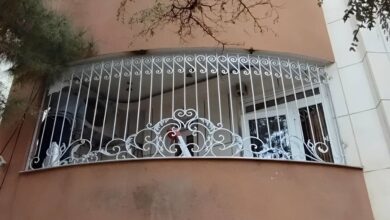 نرده بالکن استان سیستان و بلوچستان با طراحی فلزی مدرن