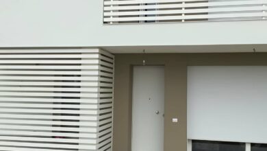نرده بالکن فلزی استان کردستان با طرح مدرن نما