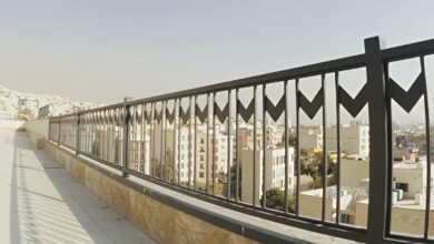 نرده بالکن مدرن بندرعباس